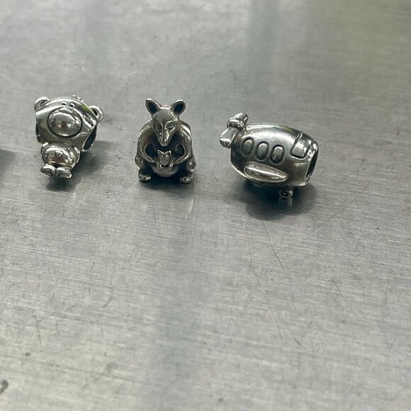 4 PANDORA CHARMS - Picture 2 of 3